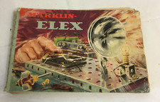 Märklin 597D Elex Anleitungsbuch zum Metallbaukasten gebraucht /99.1