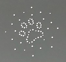 Hotfix Strassbügelbild Motiv