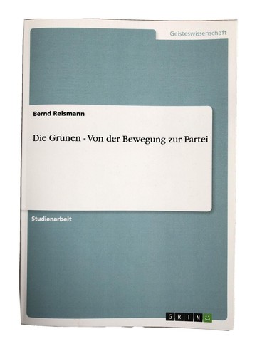 Die grünen von der bewegung - von,