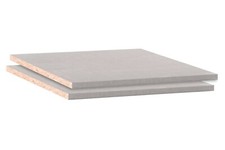 Rauch TENERA Einlegeböden 2er Set für den Kleiderschrank Hellgrau 43x48 cm