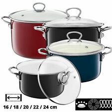 Kochtopf Suppentopf Glasdeckel