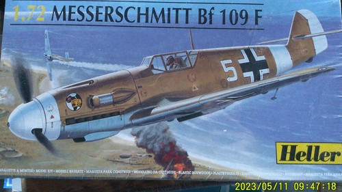Heller messerschmitt 109 - messerschmitt, f