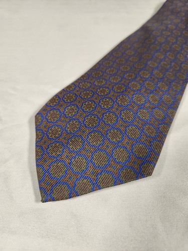 Rubinacci tie grey - grey, blue