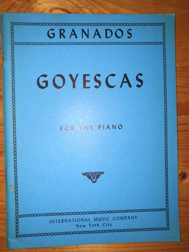 Enrique granados goyescas - enrique, granados: