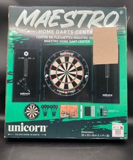 Unicorn Home Darts Centre Maestro 6 Pfeile Dart Sport Dartscheibe - Neu