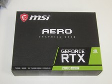 MSI GeForce RTX 2080 SUPER Grafikkarte, 8GB GDDR6 PCIE, 3 x DP, 1 x HDMI