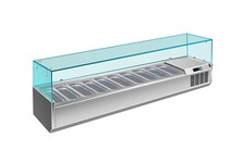 Edelstahl Kühlaufsatz