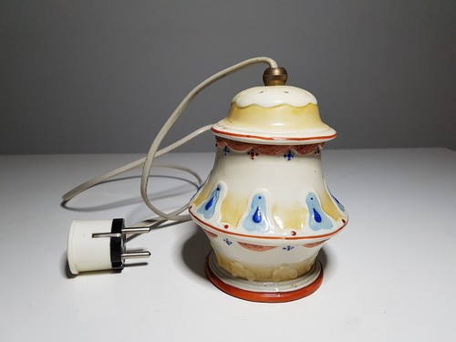 Alte ddr porzellan tischlampe - alte,