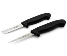 Schlachtmesser Solingen Kaninchenmesser Stechmesser Abhäutemesser Geflügel Set