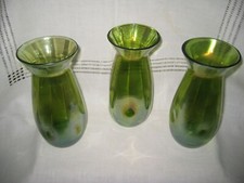 3 Lötz ? Hyazinten Vasen  -