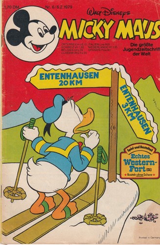 Micky maus comic heft - micky, nr.