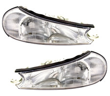 Scheinwerfer Set für Ford Mondeo MK2 1996-1997 Halogen Streuscheibe LWR H7