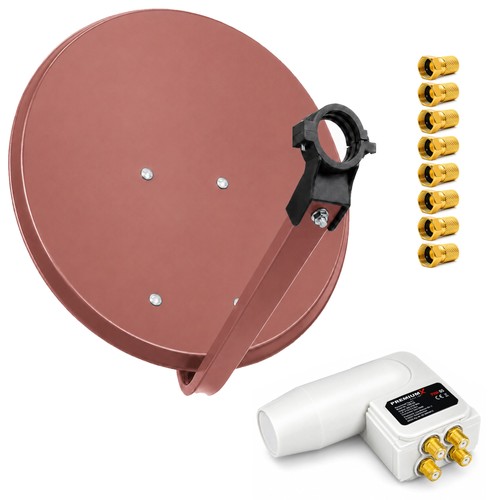 Sat anlage 80cm - 80cm, satelliten