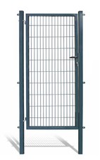 Gartentor, anthrazit, BxH:1000x2000mm, für Stabmattenzaun Gartenzaun, Tor Tür