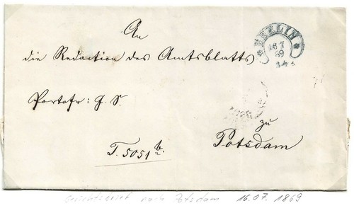 Vorphilatelie gerichtsbrief - vorphilatelie,