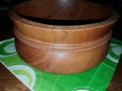 Schwere große holzschale - schwere,,