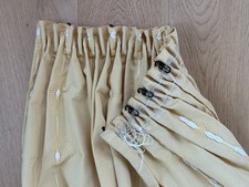 Vorhang Gardine ca. 169 x 132 cm Gelb Übergardine Vorhänge