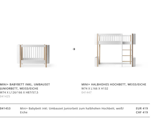 Oliver furniture umbauset art - oliver,