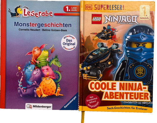 Bücher für lesestufe - 2, 1.lesestufe