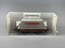 H0 FLEISCHMANN Schienenreinigungswagen DB  5568K  DC  NEM  OVP   / 4 A 480