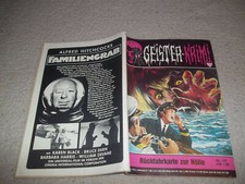GEISTER KRIMI GRUSELROMAN HEFT
