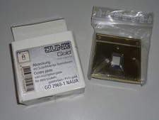 Jung GO 2969-1 NAUA Abdeckung für UAE/IAE- Dose, 1-fach mit Schriftfeld 