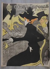 Plakat – Henri de Toulouse-Lautrec (1864-1901), ‚Divan Japonais