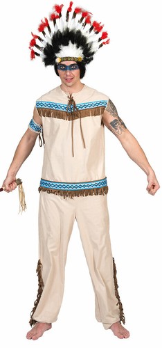 Indianer kostüm herren - kostüm,
