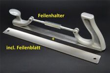 Karosseriefeile + Spannhalter Karosserie Feile Blatt Karosseriehobel Feilenblatt
