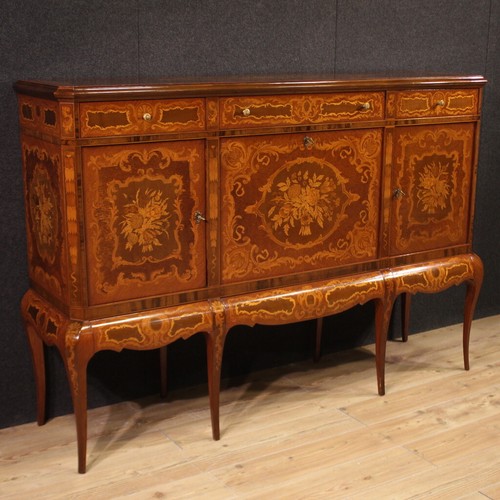 Barschrank holz mit intarsien - barschrank,