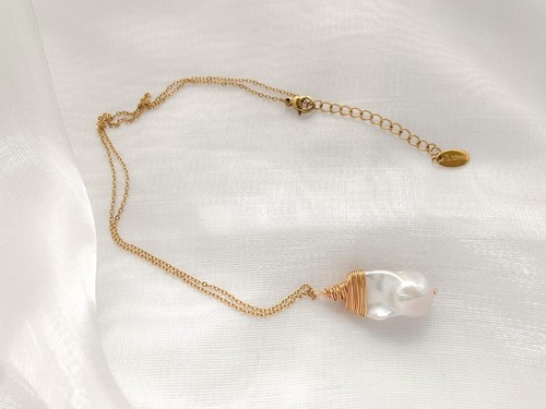 Barock perlenkette damen - barock,