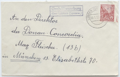 Ddr 1959 landpoststempel - 1959,