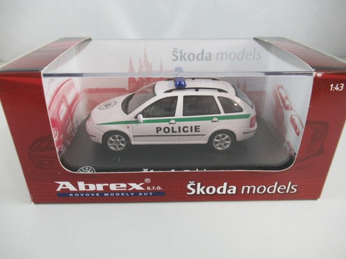 Abrex skoda fabia policie - 1:43,