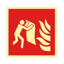 Feuerlöschdecke Kunststoff