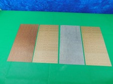 E21 Faller Spur H0 + N Konvolut 4x Mauerplatte Pflaster verschiedene TOP