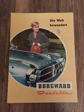 Original Prospekt Borgward