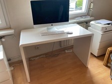 Schreibtisch weiß hochglanz