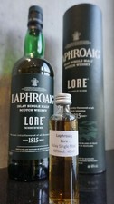  Laphroaig Lore Whisky Sample 40 ml Probe Dram 4 cl Islay Single Malt