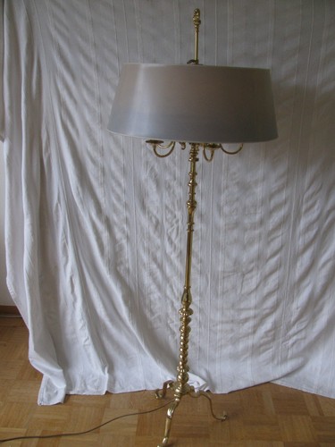Messing stehlampe england - messing,