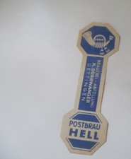 Bieretikett Posstbrauerei