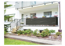 2x Balkonbespannung Anthrazit