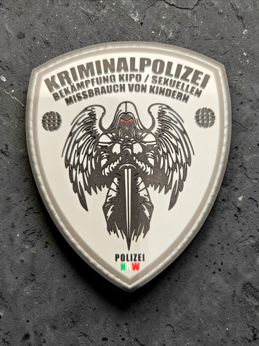 Polizei rubber patch - rubber,