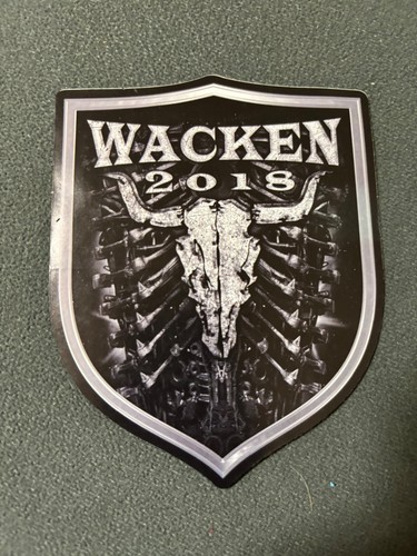 Wacken 2018 aufkleber - wacken,