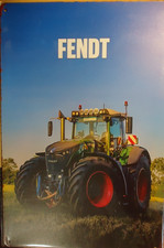   FENDT   TRACKTOR   BULLDOG     30 x 20 cm  Retro Blechschild