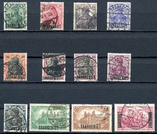 Saargebiet MiNr 32 - 43