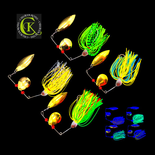 Spinnerbait chatterbait - 4x,