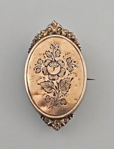 9225061 schaumgold brosche - 9225061-d,