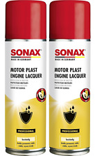SONAX MotorPlast (2 x 300 ml) glänzender Motor-Schutzlack 03302000 Spar-Set