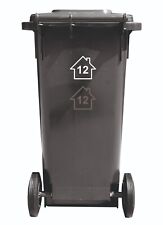 Mülltonne, Abfalltonne, Zahlen, Hausnummer, Aufkleber, 10 x 9 cm