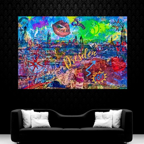 Leinwand bilder xxl abstrakt - leinwand,